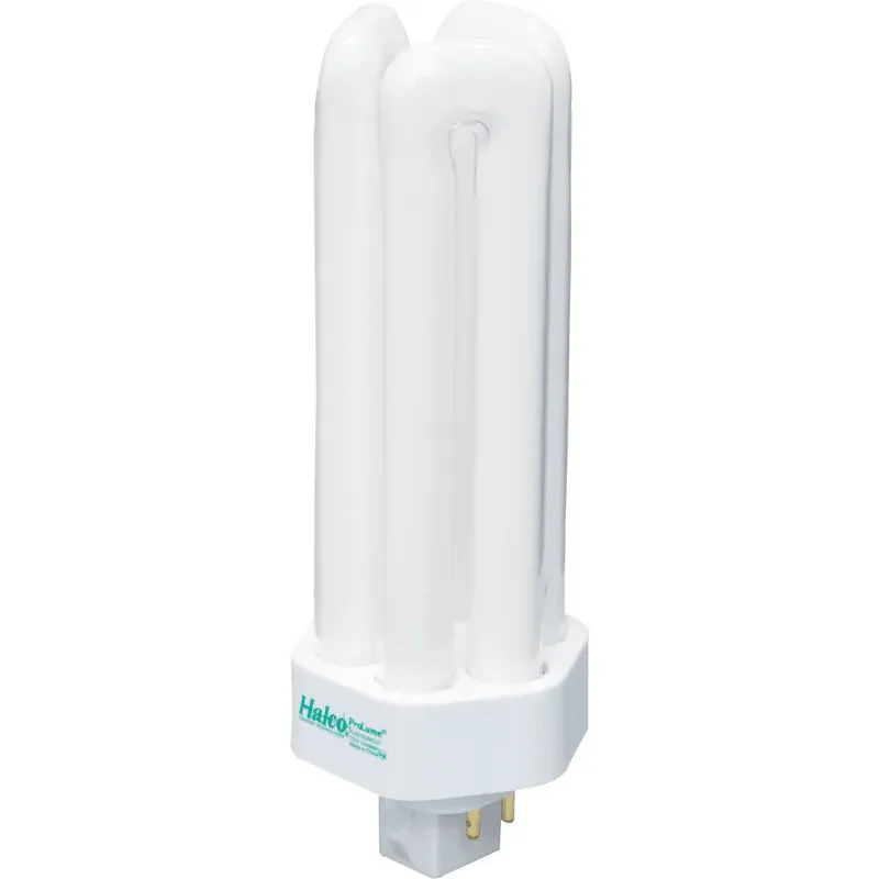 Halco 109028 CFL Triple Tube 4-Pin Electronic T4 Bulb GX24Q-3 Base 32W 3500K Dimmable