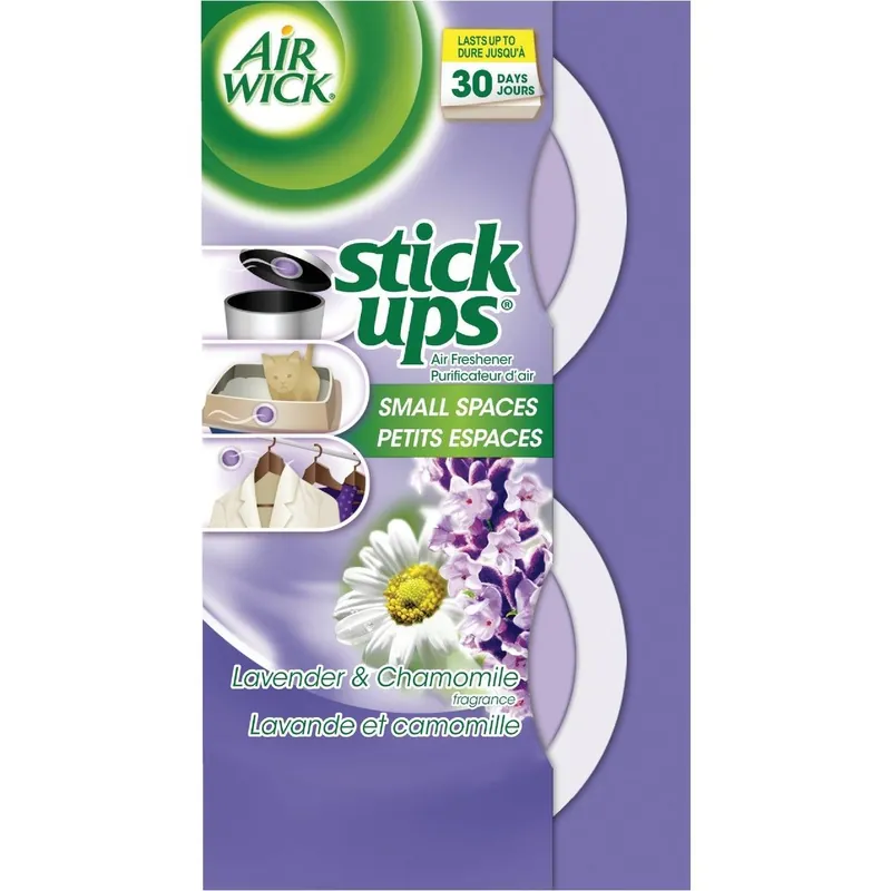 Air Wick 6233885825 Stick Ups Fresh Water Small Spaces Solid Air Freshener 2-Count