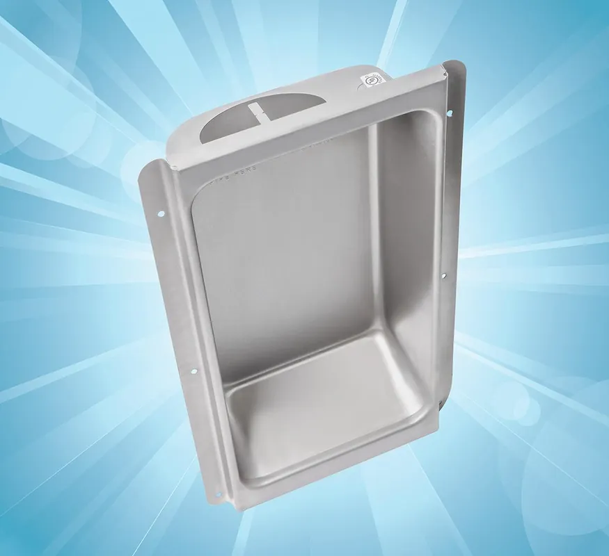 INOVATE DRYERBOX-350 Upward Venting Dryerbox for 2x4 Wall