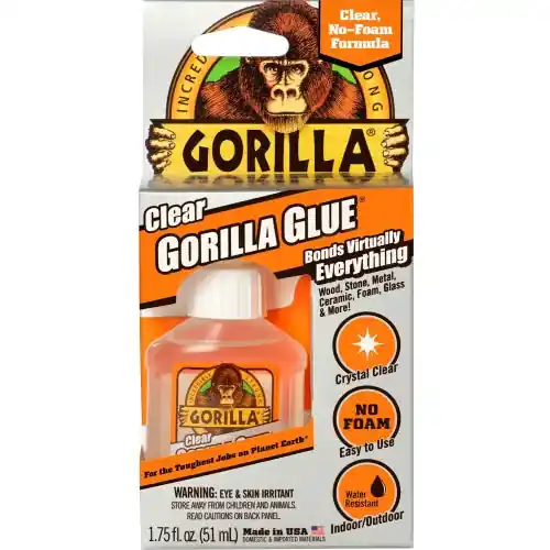 Gorilla 4500102 Clear Glue 1.75oz 5pc display