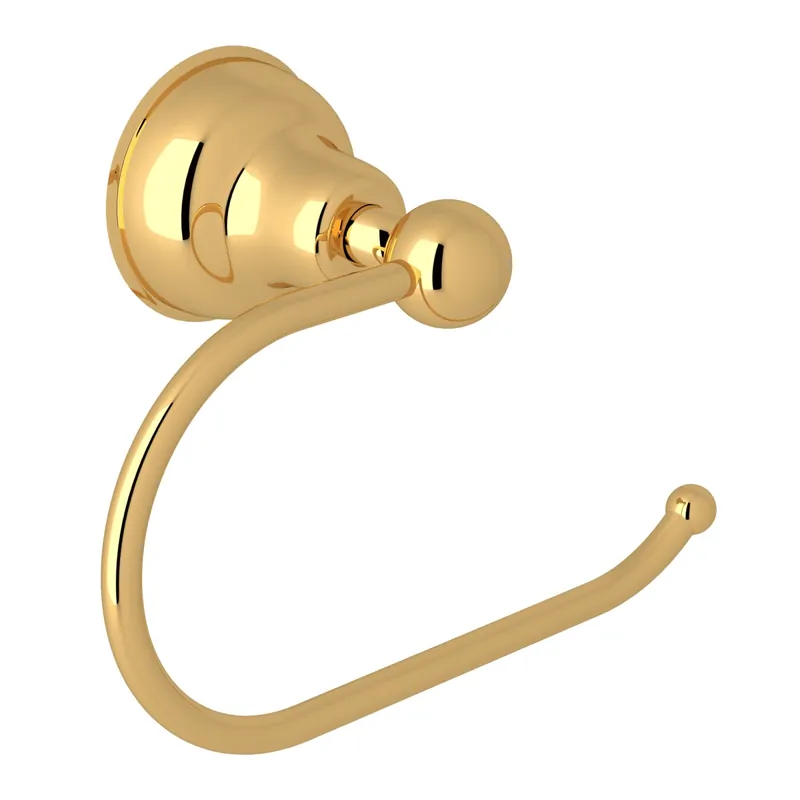 Rohl CIS8IB Eclissi Wall Mount Toilet Tissue Holder in Inca Brass