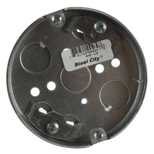 Steel City 410-LC Pancake Box 5.5 Cubic Inches
