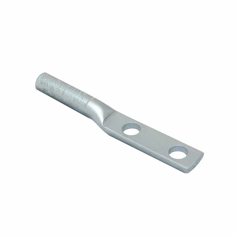 BURNDY YCA37R2N AL Compression Lug designed for terminating jumper loop and equipment taps to switch pads and other substation switch yard apparatus 8.15 IN L