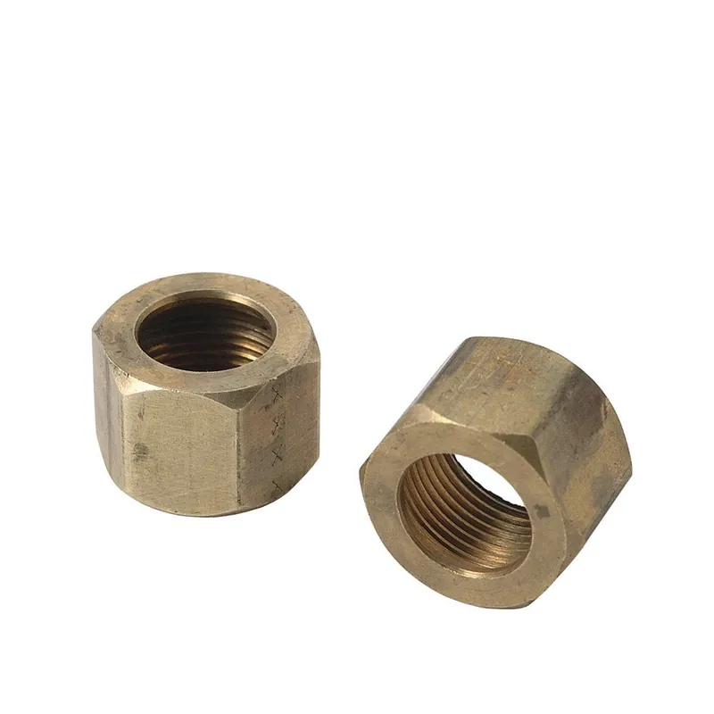 BrassCraft 61-12 Nut 3/4 O.D. For Compression Brass Fitting Rough Brass