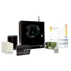 Kantech SK-SE-2M-SCSG Starter Kit with KT-2-M, Entrapass Special Edition USB key, 2x Reader, 5x Smart Cards, Transformer, 12VDC Power supply and Battery