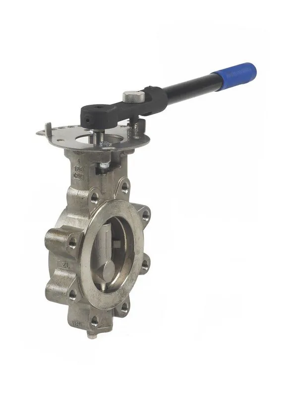 Milwaukee Valve HP1LSS4212030 HP Series 3 in Stainless Steel RPTFE Lever Handle Butterfly Valve