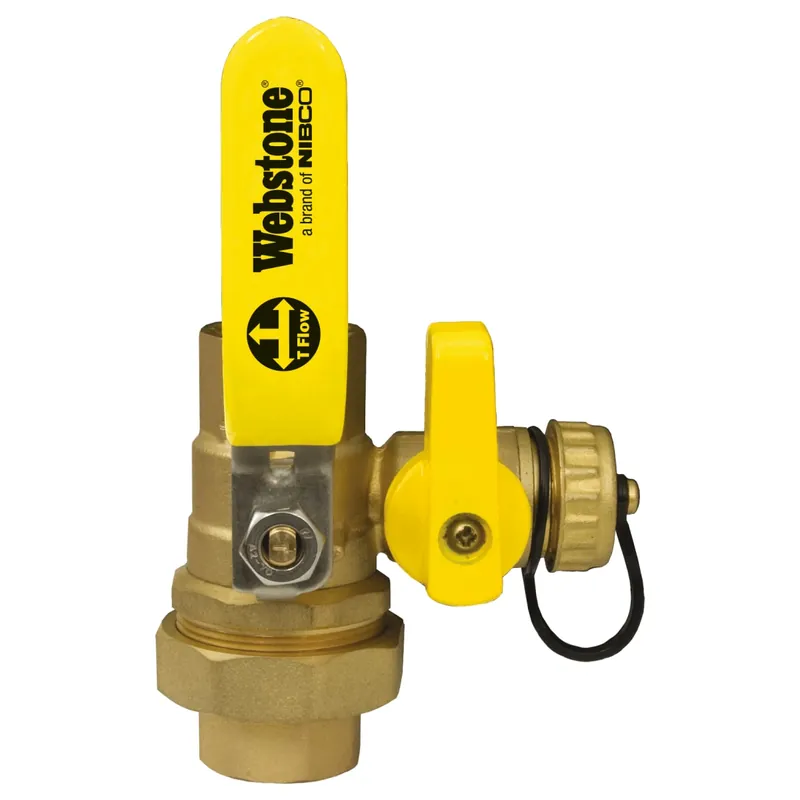 Webstone H-50433W 3/4 FIP Union x SWT Lead-Free Pro-Pal Union Ball Drain