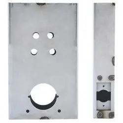 KEEDEX K-BXSIM-EE Weldable Box Cylindrical 5-1/2 Width x 1-3/4 Depth x 9-1/4 Height 2-3/4 Backset Replacement MPN