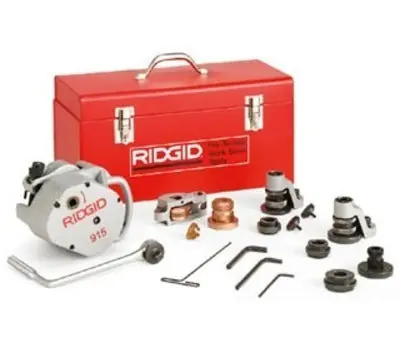 RIDGID 92452 Drive and Groove Roll Set for 2 to 8 in. Copper Tube Type K, L, M and DWV