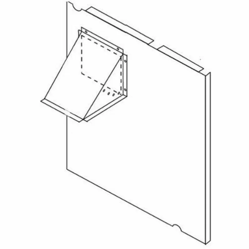 Trane BAYDMPR053B 3 - 5 Ton 0 - 50% Metal Manual Damper Precision