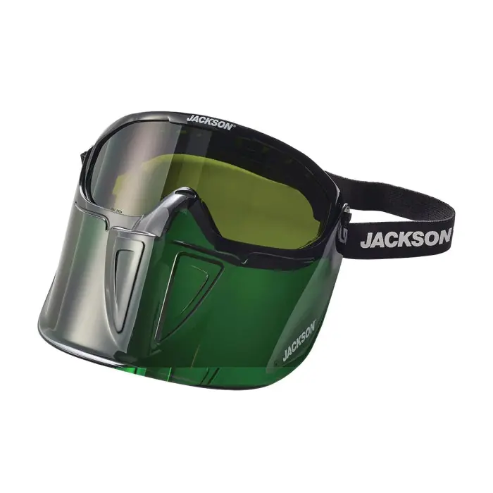 JACKSON SAFETY 21002 GPL550 Premium Safety Goggle With Detachable Flip-Up/Flip-Down Face Shield - 5 FT