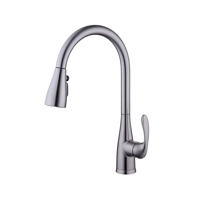 Mainline LB137F3-BN Lisburn Brushed Nickel 3 Hole Kitchen Faucet