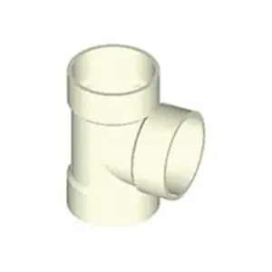 Napco D108-4 Solvent Weld DWV Reducing Tee 8 x 8 x 4 in