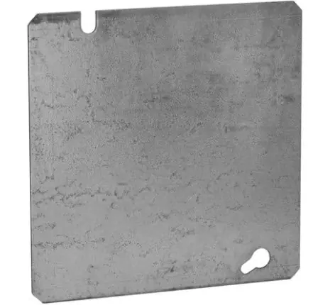 Appleton 8487 Flat Electrical Box Cover 4-11/16 in L x 4-11/16 in W Blank Cover