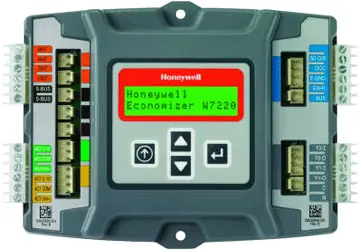 HONEYWELL Y7220A7215 Jade Economizer Systems with Dry Bulb and Black Motor Includes W7220A1000 M7215A1008 & Qty 2 of C7250A1001