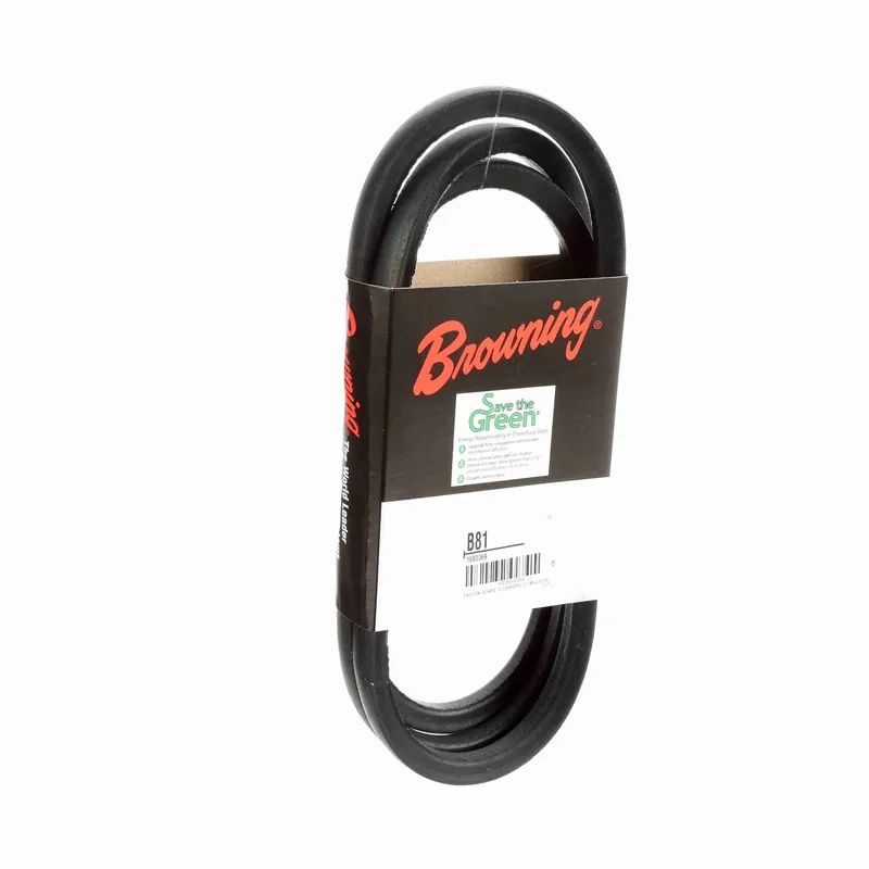 Browning 1083369 B81 Gripbelt Standard V-Belt Single Pack Replacement 1083369