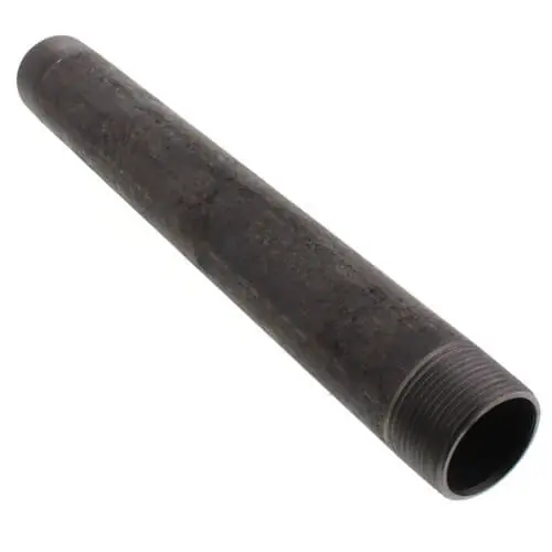 Anvil 0330032400 1-1/4 x 12 Black Nipple