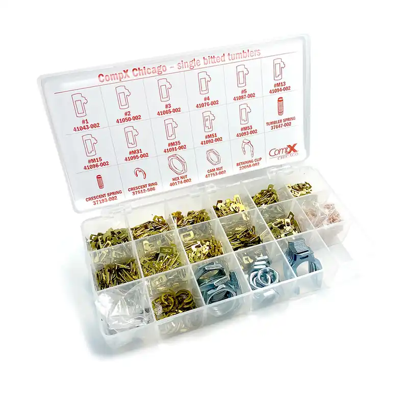 CHICAGO LOCK D909499094 SINGLE BITTED SERVICE KIT COMPX STOCK LOCKS PR