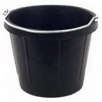 Fortex N4008 8 qt Rubber Bucket