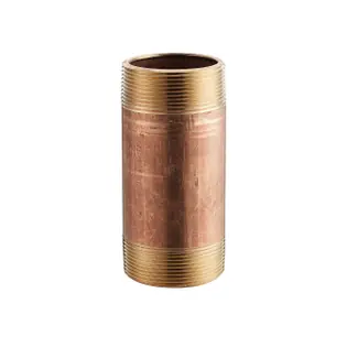 Merit 2006-200 Red Brass Nipple, Schedule 40 Standard NPT 3/8 x 2