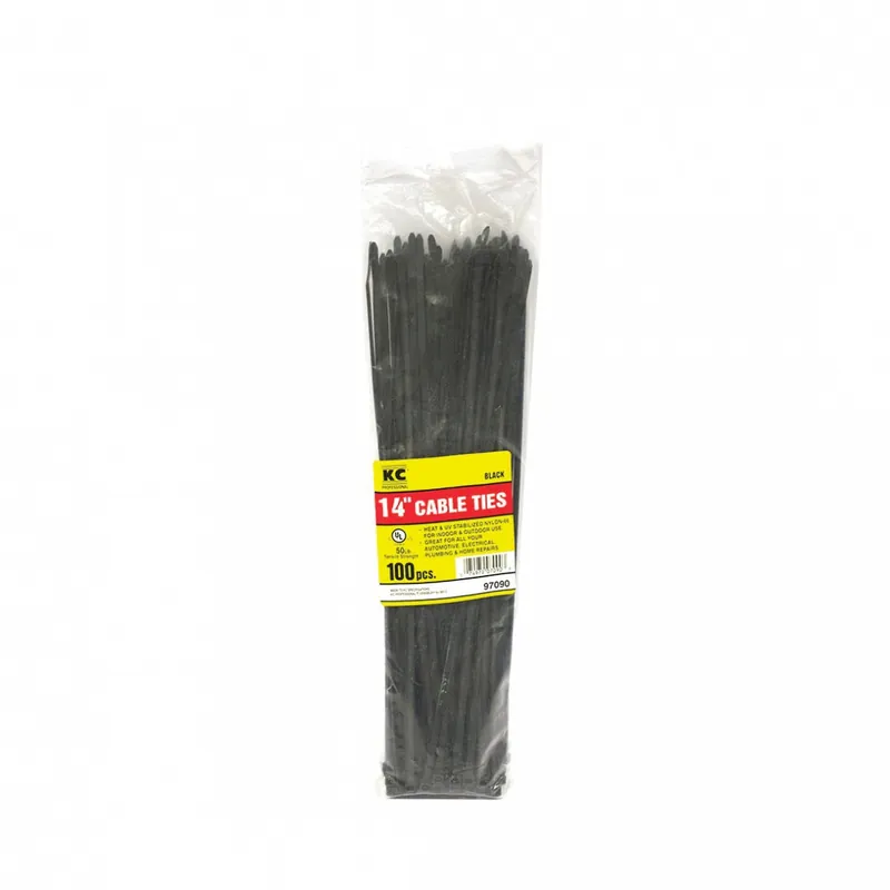 Jones Stephens J40447 14 50 LB Black Cable Ties 100 PC Bag