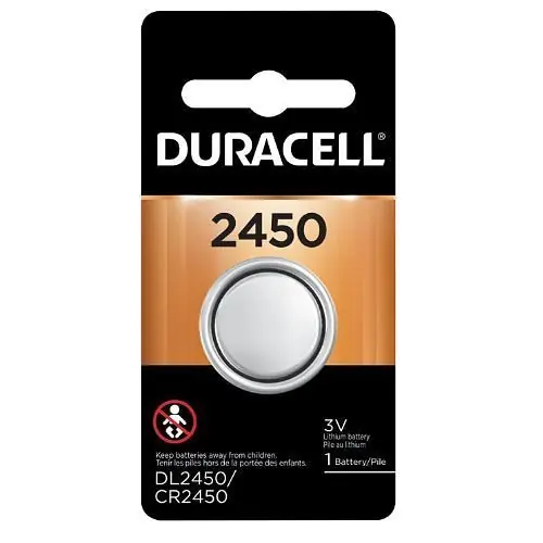 Procell DL2450BPK 041333145105 Lithium Coin Battery 3V Bulk Pack