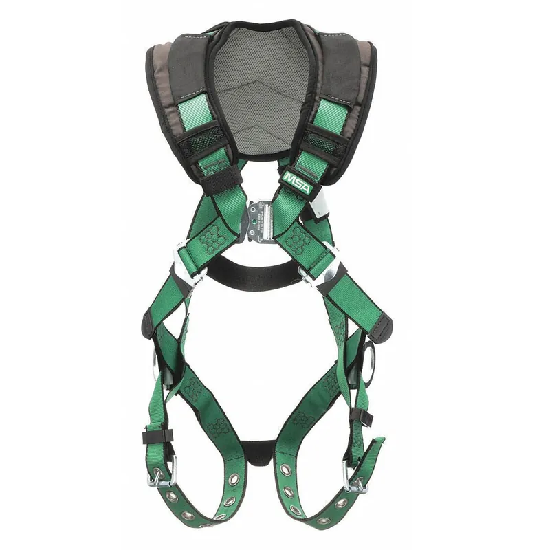 MSA 10206089 V-Form+ Harness, TB Leg Straps, Standard Size