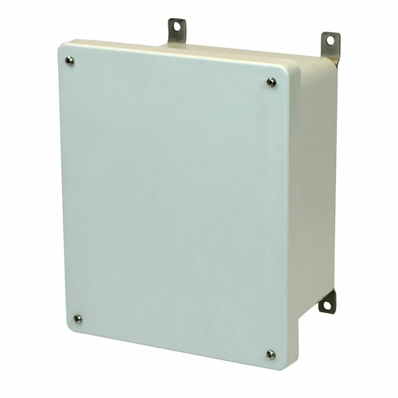 Allied Moulded Products AM864 8X6X4 ENCLOSURE LIFT-OFF SCR CVR