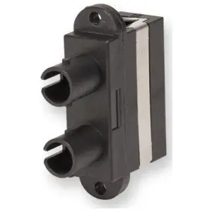Corning ADP-STSC-CCBFL-NLS Fiber Optic Adapter ST Compatible to SC Full-Flange Mount Ceramic Sleeve OM4+/OM4/OM3/OM2/OM1/OS2