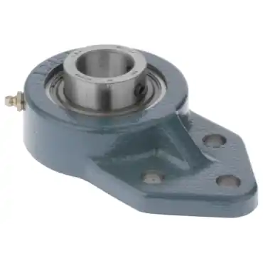 Dodge FB-SC-200 Flange-Mount Ball Bearing Unit - 2 in Bore, 3-Bolt Bracket Mount, Set Screw Locking, Cast Iron Housing Material