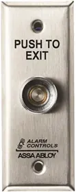 Alarm Controls TS-15 Push Button - Pneumatic Timer - Narrow Wallplate