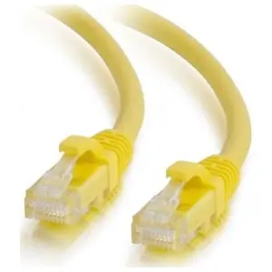 Quiktron 576-115-003 Value Series Cat 6 Booted Patch Cord 3 ft. Yellow