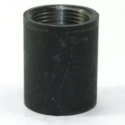 Ward Mfg 43024 Taper Tapped Full Coupling 2-1/2 in SCH 80/XH