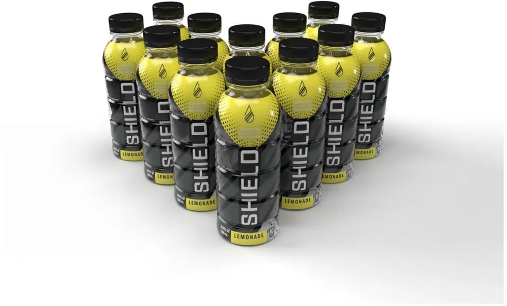 SHIELD 01-02-16.9-12-LM Electrolyte Drink 16.9 fl. oz (12 Pack)