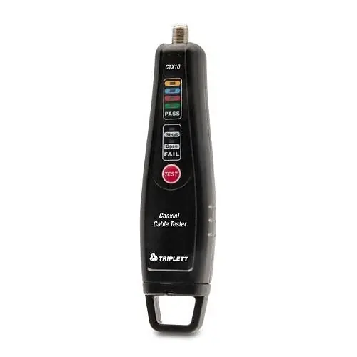 Triplett CTX10 Coaxial Cable Tester - Seamless Cable Connection Testing