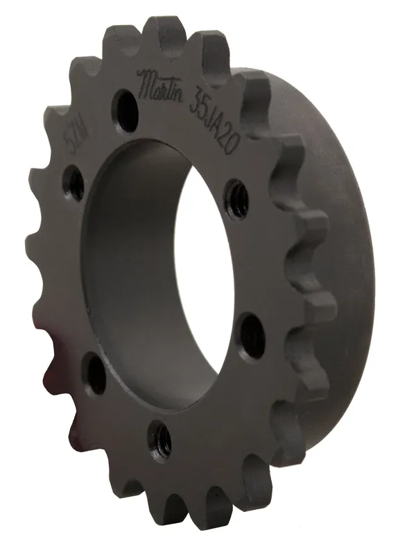 Martin 40JA18 MSG QD Bushed Type B Single Pitch Roller Chain Sprocket