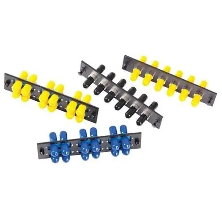 OCC 616ST OCC 616ST Adapter Plate, 6 Ports, ST, Multimode/Single-Mode, Ceramic Sleeve