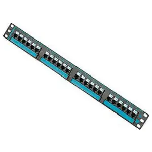 Clarity OR-PHD5E6U24 Cat 5e Patch Panel With 6-Port Modules High Density 24-Port