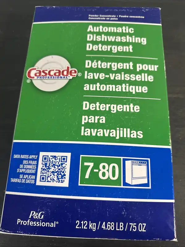 Cascade 59535 Dishwasher Detergent Powder - Fresh Scent