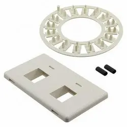 COMMSCOPE ENTERPRISE SOLUTIONS 1-558106-3 Flexmode Faceplate Kit 2-port Flush Mount Replacement MPN