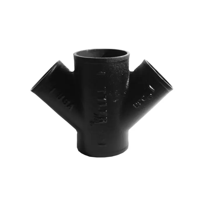 Tyler Pipe 383093 Double Wye 8 x 8 x 6 in No-Hub
