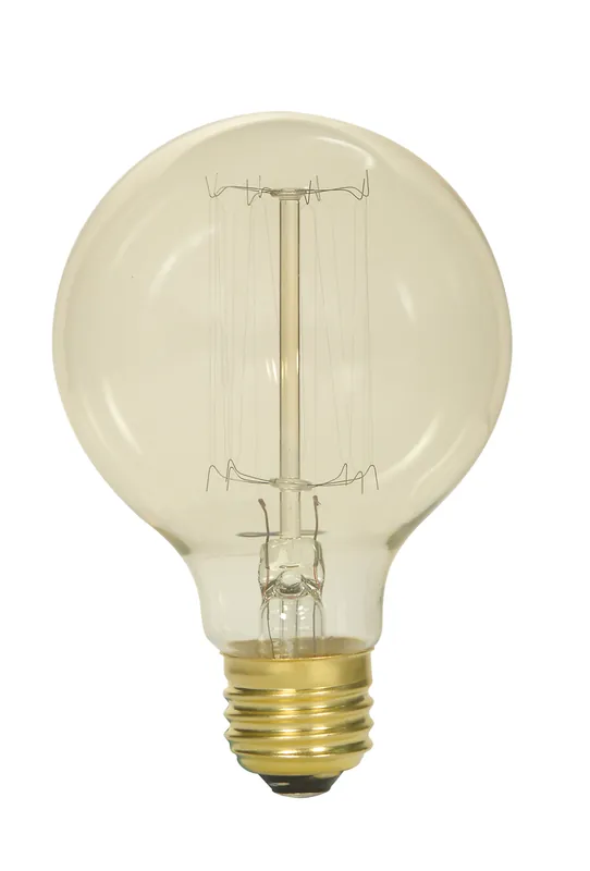 Satco S2425 40 Watt G25 Incandescent Clear 48 Pack