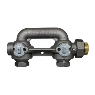 AY MCDONALD 6480-0500 30LT 11/4 CON ED BYPASS METER BAR CLASS 500