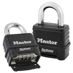 Master Lock 1178D Combination Padlock Numeric Proseries Resettable 2-1/4 Width