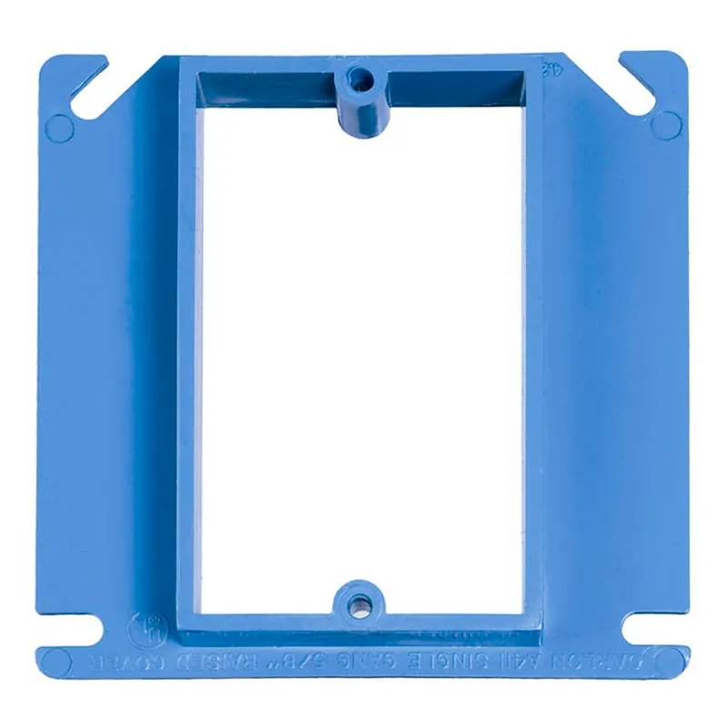 Carlon A413 ABB A413 4 IN SQ 1 IN RAISED 1-GANG