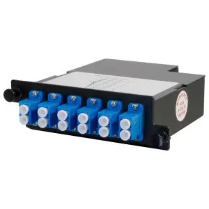 ORTRONICS M4LCD12-09C1A1 M4 Cassette, LC Duplex, OS2, 12F, MPO(M), Tier 1, Method B, Near End