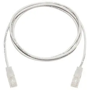 Allen Tel AT1605-WH-SLIM Cat 6 Slim Patch Cable 5 ft. White