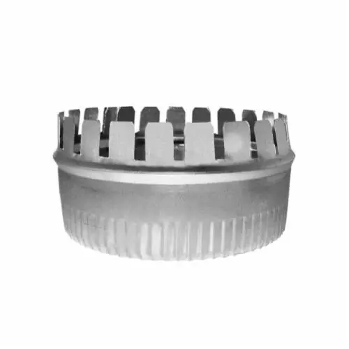 Southwark 9714 Start Collar, 14 in, Crimp, Hot Dipped Galvanized, Steel