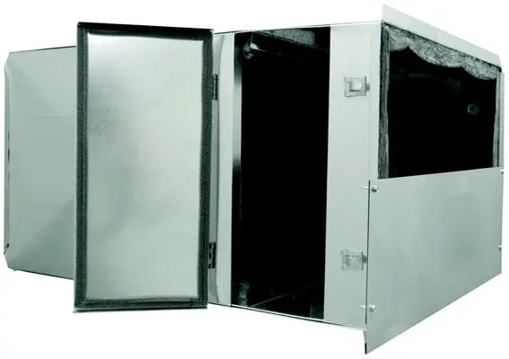 Cody Company 046R61625 16 x 25 Dual Filter Plenum Box with Filter Rack and 20 Plenum