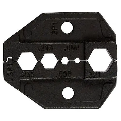 Eclipse 300-038 Crimping and Punch Down Tool Lunar Series Die Set-5 Cavity Hex